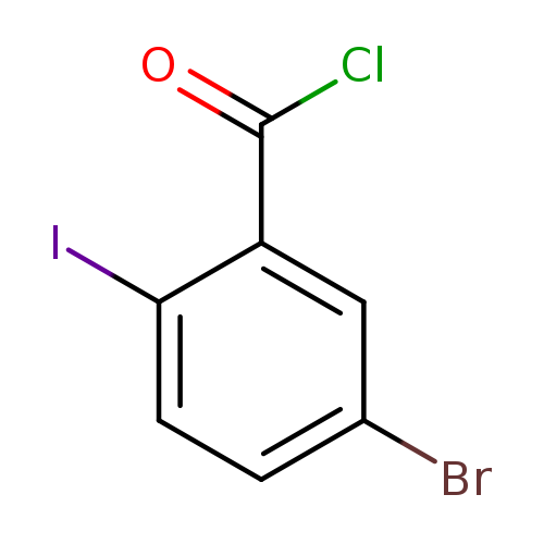 5-Bromo-2-iodo-benzoyl chloride