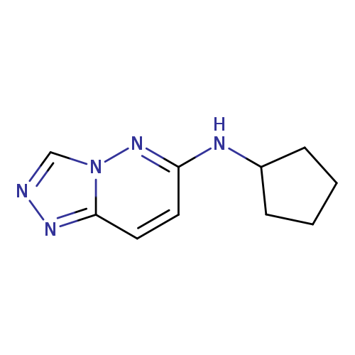 N-cyclopentyl-[1,2,4]triazolo[4,3-b]pyridazin-6-amine