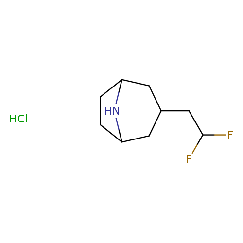 3-(2,2-difluoroethyl)-8-azabicyclo[3.2.1]octane hydrochloride