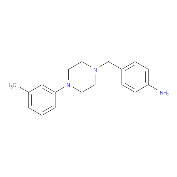 4-{[4-(3-methylphenyl)piperazin-1-yl]methyl}aniline