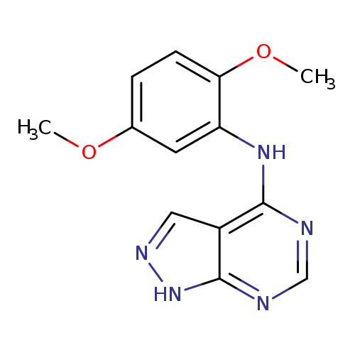N-(2,5-dimethoxyphenyl)-1H-pyrazolo[3,4-d]pyrimidin-4-amine