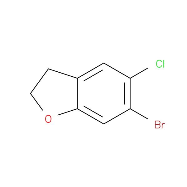 6-bromo-5-chloro-2,3-dihydro-1-benzofuran