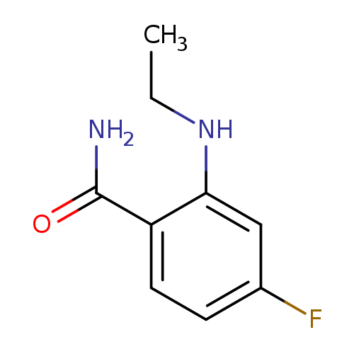 2-(ethylamino)-4-fluorobenzamide