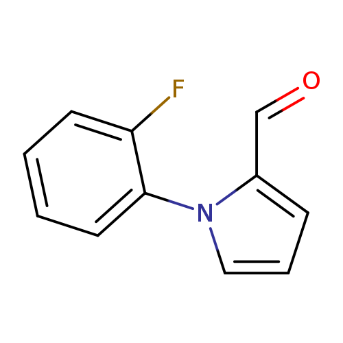 1H-Pyrrole-2-carboxaldehyde, 1-(2-fluorophenyl)-