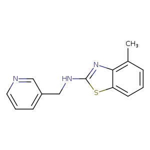 4-Methyl-N-(pyridin-3-ylmethyl)-1,3-benzothiazol-2-amine