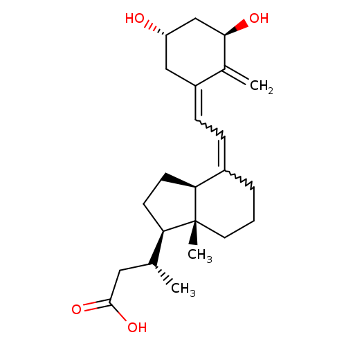 1,3-dihydroxy-(1a,3b,5Z,7E)- 24-nor-9,10-secochola-5,7,10(19)-trien-23-oic acid