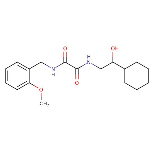 N'-(2-cyclohexyl-2-hydroxyethyl)-N-[(2-methoxyphenyl)methyl]ethanediamide