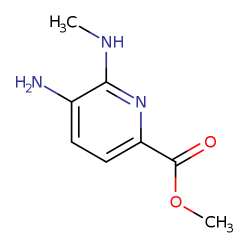 methyl 5-amino-6-(methylamino)pyridine-2-carboxylate