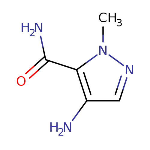 1H-Pyrazole-5-carboxamide, 4-amino-1-methyl-