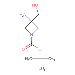 1-Azetidinecarboxylic acid, 3-amino-3-(hydroxymethyl)-, 1,1-dimethylethyl ester