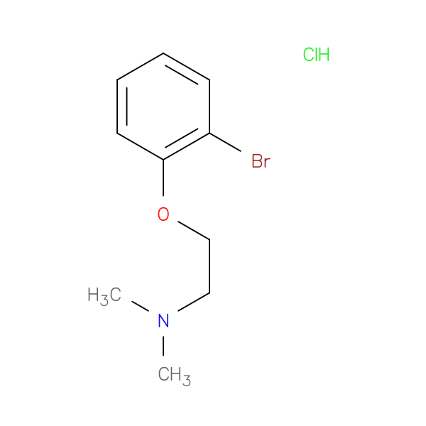 [2-(2-bromophenoxy)ethyl]dimethylamine hydrochloride