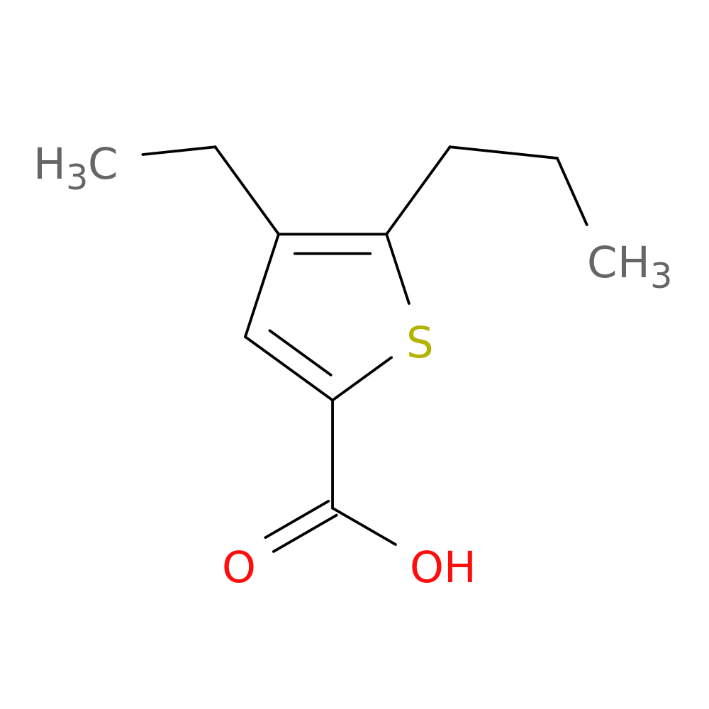 4-ethyl-5-propylthiophene-2-carboxylic acid