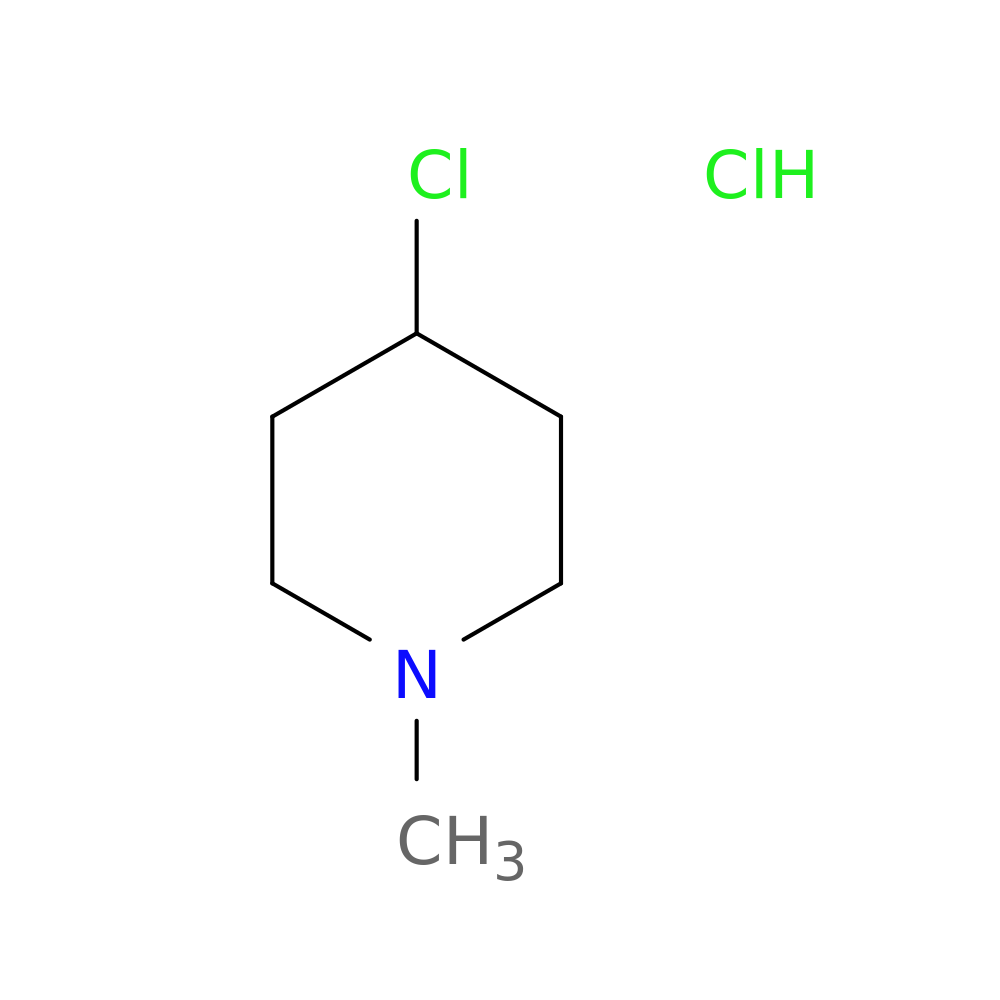4-Chloro-1-methylpiperidine, HCl