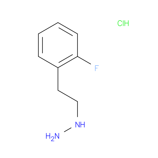 [2-(2-fluorophenyl)ethyl]hydrazine hydrochloride