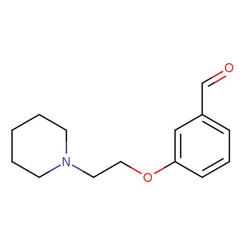 Benzaldehyde, 3-[2-(1-piperidinyl)ethoxy]-