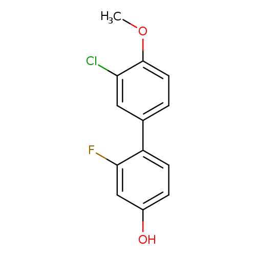 4-(3-Chloro-4-methoxyphenyl)-3-fluorophenol