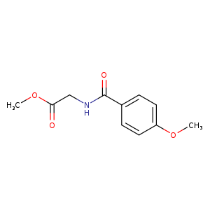 Methyl 2-(4-methoxybenzamido)acetate