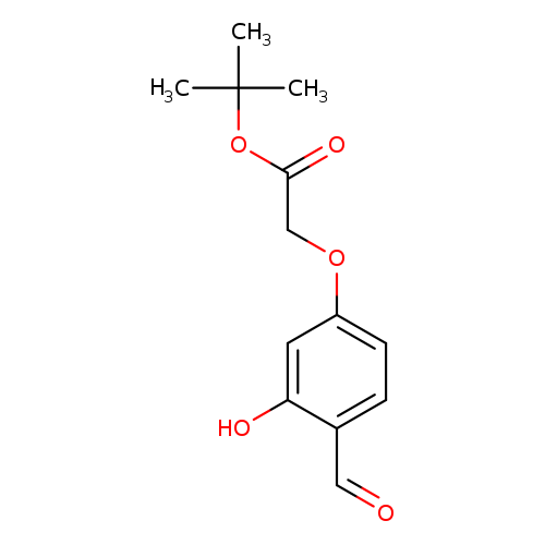 tert-butyl 2-(4-formyl-3-hydroxyphenoxy)acetate