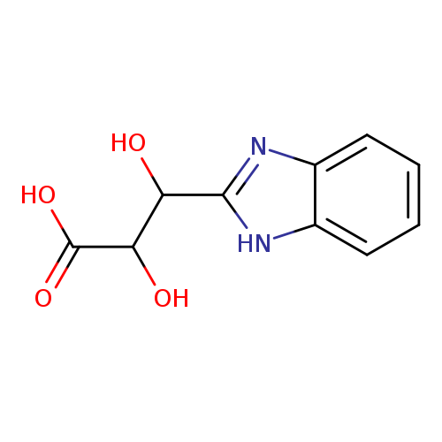 3-(1H-1,3-Benzodiazol-2-yl)-2,3-dihydroxypropanoic acid