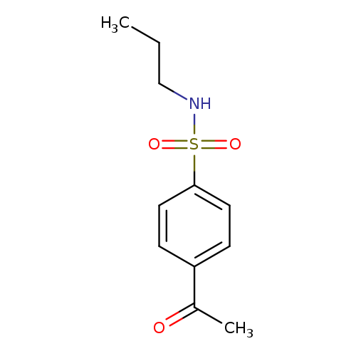 4-Acetyl-N-propylbenzenesulfonamide