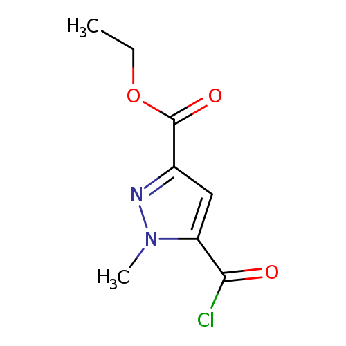 ETHYL 5-(CHLOROCARBONYL)-1-METHYL-1H-PYRAZOLE-3-CARBOXYLATE
