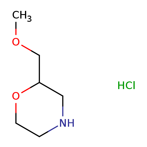 Morpholine, 2-(methoxymethyl)-, hydrochloride (1:1)