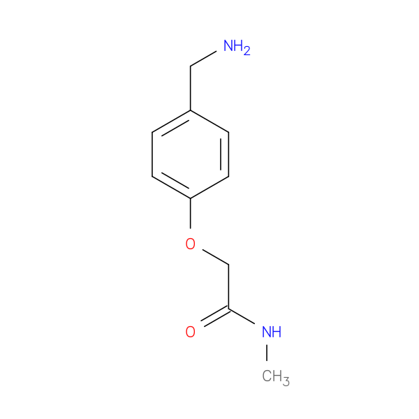 2-[4-(aminomethyl)phenoxy]-N-methylacetamide
