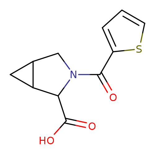 3-(thiophene-2-carbonyl)-3-azabicyclo[3.1.0]hexane-2-carboxylic acid