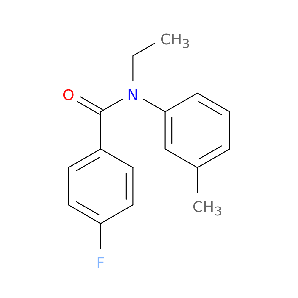 N-Ethyl-4-fluoro-N-(M-tolyl)benzaMide