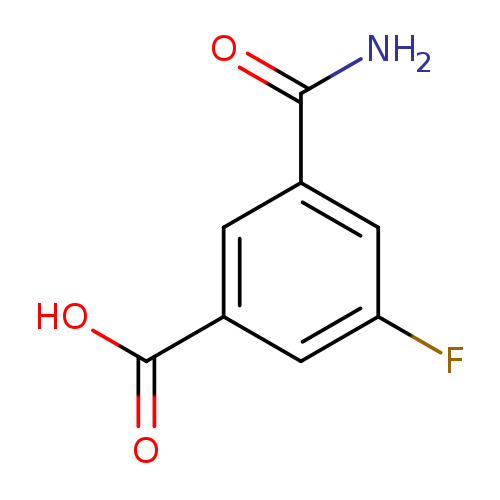 3-carbamoyl-5-fluorobenzoic acid