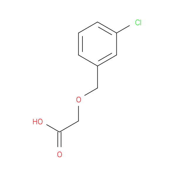 2-[(3-Chlorophenyl)methoxy]acetic acid