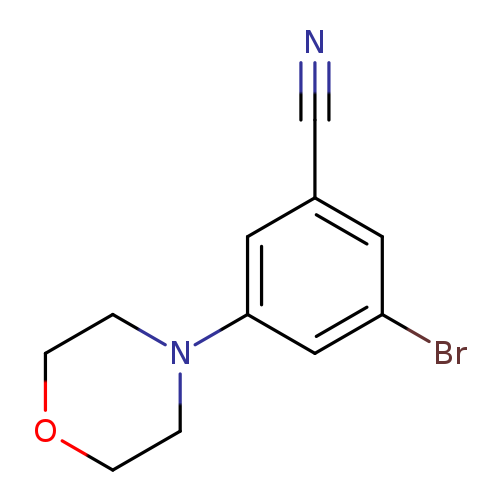 3-Bromo-5-morpholinobenzonitrile