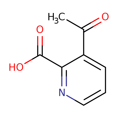 2-Pyridinecarboxylic acid, 3-acetyl- (9CI)