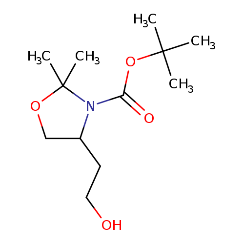 tert-Butyl 4-(2-hydroxyethyl)-2,2-dimethyloxazolidine-3-carboxylate