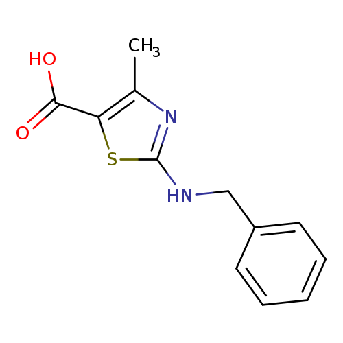 2-(Benzylamino)-4-methyl-1,3-thiazole-5-carboxylic acid