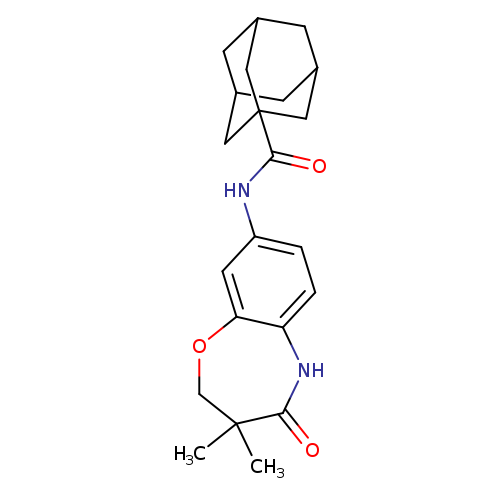 N-(3,3-dimethyl-4-oxo-2,3,4,5-tetrahydro-1,5-benzoxazepin-8-yl)adamantane-1-carboxamide