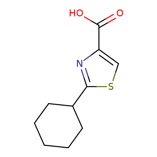 2-cyclohexyl-1,3-thiazole-4-carboxylic acid