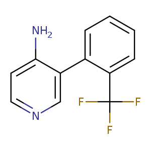 3-(2-(Trifluoromethyl)phenyl)pyridin-4-amine