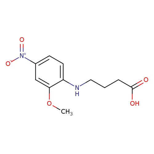 4-[(2-Methoxy-4-nitrophenyl)amino]butanoic acid