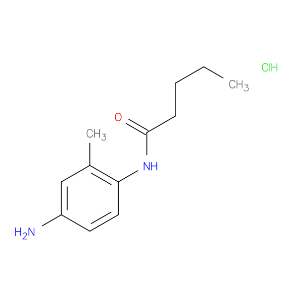 N-(4-amino-2-methylphenyl)pentanamide hydrochloride