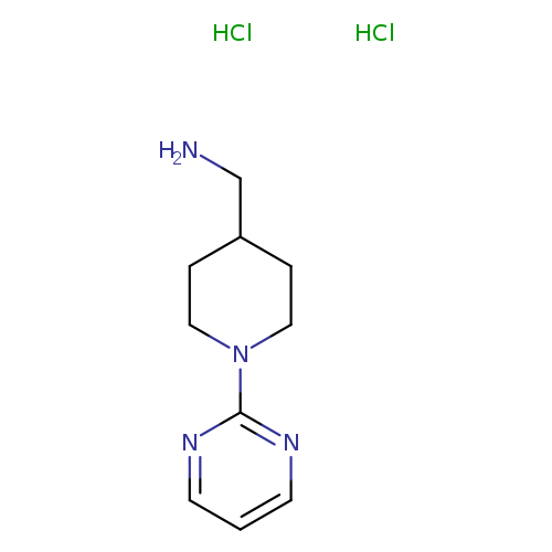 [1-(Pyrimidin-2-yl)piperidin-4-yl]methanamine dihydrochloride