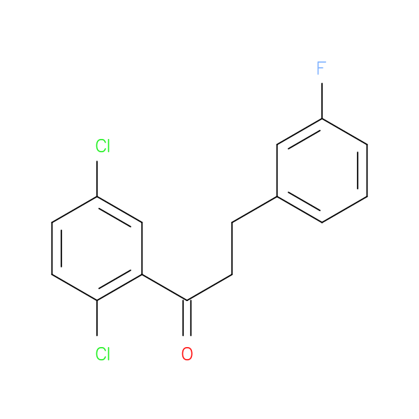 2',5'-Dichloro-3-(3-fluorophenyl)propiophenone