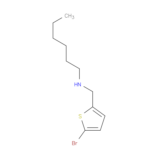[(5-Bromothiophen-2-yl)methyl](hexyl)amine