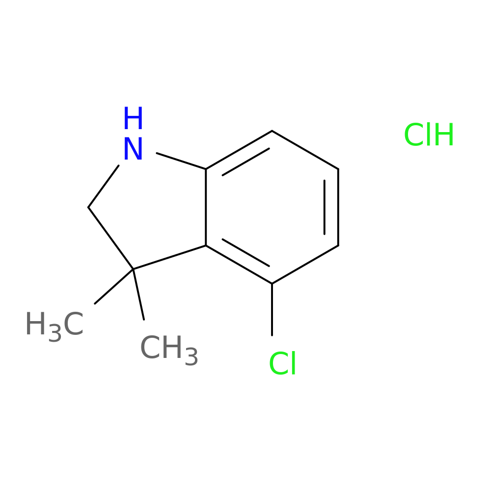 4-Chloro-3,3-dimethylindoline hydrochloride