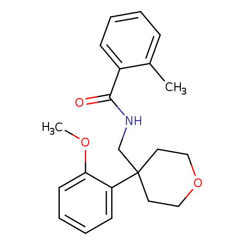 N-{[4-(2-methoxyphenyl)oxan-4-yl]methyl}-2-methylbenzamide