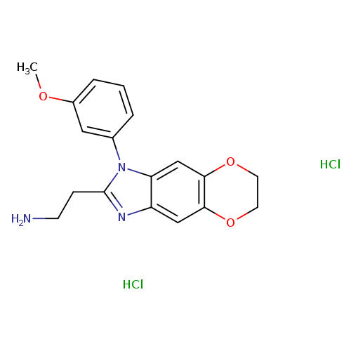 2-[6-(3-methoxyphenyl)-10,13-dioxa-4,6-diazatricyclo[7.4.0.0,3,7]trideca-1(9),2,4,7-tetraen-5-yl]ethan-1-amine dihydrochloride