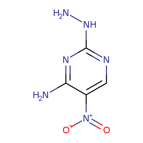 2-hydrazinyl-5-nitropyrimidin-4-amine