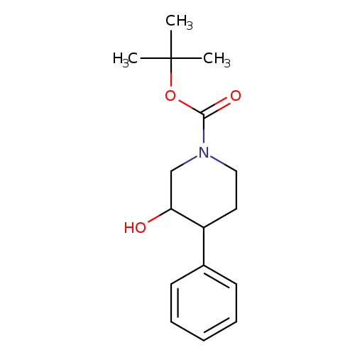 1-Piperidinecarboxylic acid, 3-hydroxy-4-phenyl-, 1,1-dimethylethyl ester