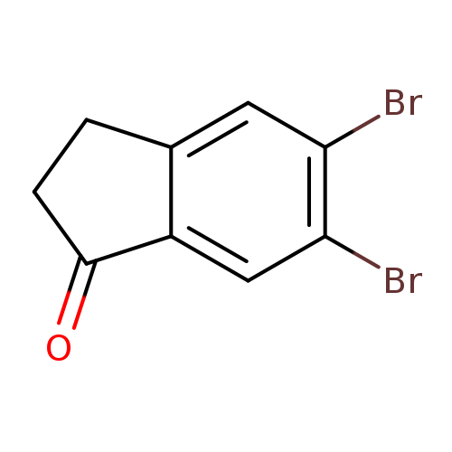 1H-Inden-1-one, 5,6-dibromo-2,3-dihydro-