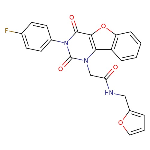 2-[5-(4-fluorophenyl)-4,6-dioxo-8-oxa-3,5-diazatricyclo[7.4.0.0^{2,7}]trideca-1(9),2(7),10,12-tetraen-3-yl]-N-[(furan-2-yl)methyl]acetamide